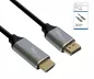 Preview: DINIC Premium Displayport auf HDMI Kabel, 4K@60Hz, 3D, HDR, 1x DP auf 1x HDMI Stecker, Box, 1m